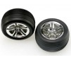 Tires & wheels, assembled, glued (2.8) (Jato Twin-Spoke whee