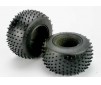 Tires, Pro-Trax spiked 2.2 (soft-compound)(rear) (2)/ foam i