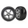 Tires & wheels, assembled (Tracer 2.2 chrome wheels, Alias 2
