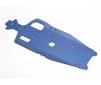 Chassis, 6061-T6 aluminum (3mm) (anodized blue)/ adhesive fo