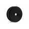 DISC.. Axial Black Dish Wheel for Buggy 80x40 (6 Pieces)
