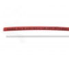 3mm thick shrink tube red - 1m