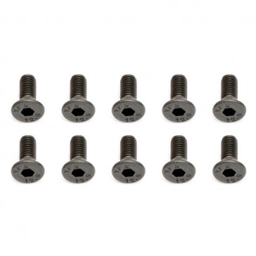 M3 X 8 FLAT HEAD HEX SCREW (10)