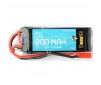 Batterie Lipo 2S 7.4v 800mAh 20C (13 x 26 x 70mm - 55g)