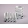 DISC.. Springs, white (front/rear) (2)
