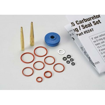 O-ring and seal set, carburetor/ O-rings: 2x1mm (3), 10x1mm