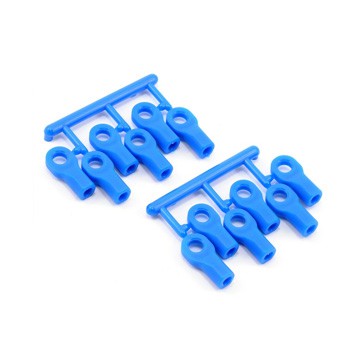 TRAXXAS SHORT ROD ENDS - BLUE (12) replaces TRX5347