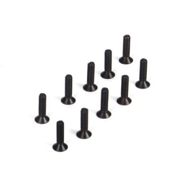 DISC.. Flat Head Screws, M2 x 8mm (10)