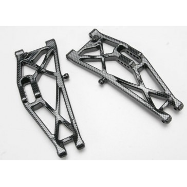 Suspension arms, rear (left & right), Exo-Carbon finish (Jat