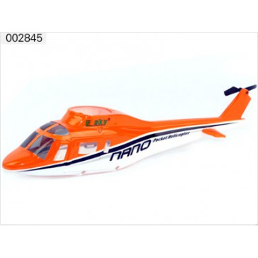 DISC.. Fuselage (Orange) for Nano