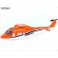 DISC.. Fuselage (Orange) for Nano