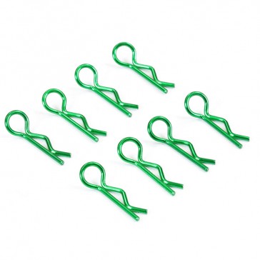 METALLIC GREEN SMALL CLIPS