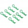 METALLIC GREEN SMALL CLIPS