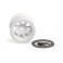 DISC.. Axial Oversize Bead Lock 8 Hole (White) (2pcs.)