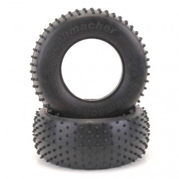 Short Course Tyre - Mini Spike - Silver (pr)