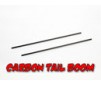 DISC.. Carbon Tail Boom (Hollow) -2pcs (MCPX)