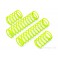 DISC.. SHOCK SPRING SET 23x155x2.3mm 17.5COILS (YELLOW)