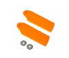 DISC.. Tail Rotor Blade Set, Orange: 300 X