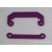 DISC.. PLAQUE RENFORT ALU VIOLET