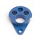 DISC.. FACTORY BLUE MACHINED MOTOR MOUNT CAM