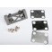Bearing block, front (supports front shaft) (grey) / belt te