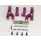 DISC.. ALUMINIUM ADJUSTABLE UPPER ARM (PURPLE/1 PAIR)