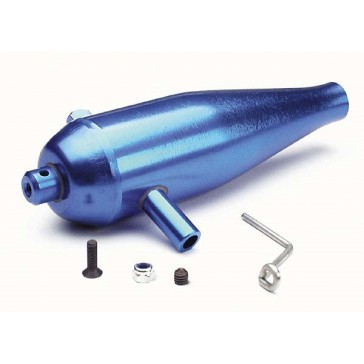 Tuned pipe, high performance (aluminum) (blue-anodized)/ pip