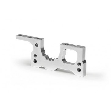 T2'007 Alu Front Lower Susp. Adjust. Bulkhead