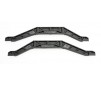 Chassis braces, lower (black) (2)