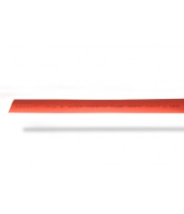 8mm thick shrink tube red - 1m