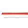 Tube gaine Thermoretractable 8mm rouge - 1m