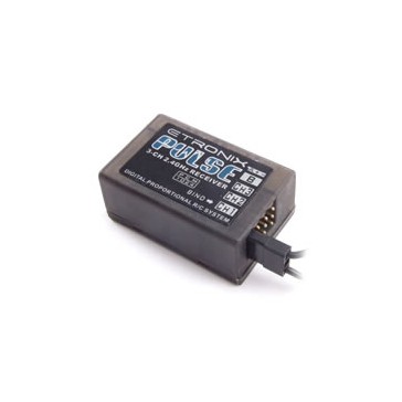 DISC.. ETRONIX PULSE EX3G 3CH 2.4Ghz RECEIVER