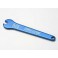 Flat wrench, 5mm (blue-anodized aluminum)