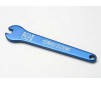 Flat wrench, 5mm (blue-anodized aluminum)