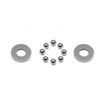 Carbide Ball-Bearing Axial 2.5X5.4X0.8