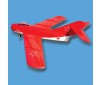 DISC.. Mig 15 red/white 70 mm Single Fan Jets