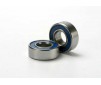 Ball bearings, blue rubber sealed (5x11x4mm) (2)