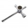 6-WAY CROSS WRENCH (5.5, 7, 8, 10, 12, 17mm HEX SIZES)