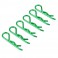 METALLIC GREEN LARGE CLIPS