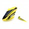 DISC.. Complete Yellow Canopy w/Vertical Fin: nCP X