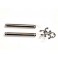 Suspension pins, 26mm (kingpins) (2) w/ E-clips (4)