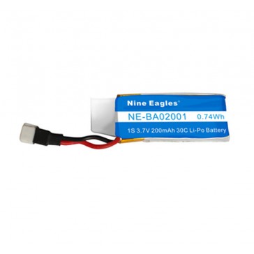 DISC.. NE125 SOLO PRO LIPO BATTERY 1S/3.7V/200Mah (NE53090078)