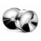 DISC.. AERO-DISH WHEEL 24MM CHROME (4PCS)