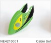 DISC.. NE210 CABIN SET (GREEN/YELLOW)