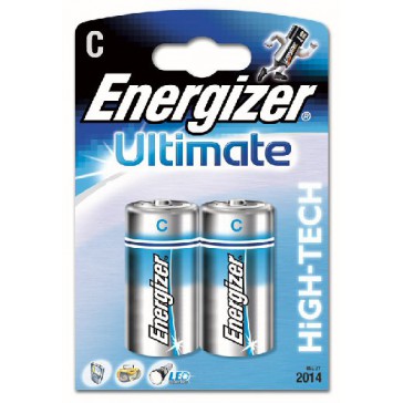 2 Piles Energizer Ultimate C