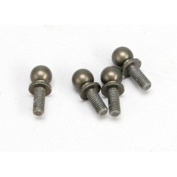 Ball studs, aluminum, hard-anodized, Teflon-coated (4) (use