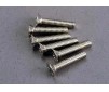 Screws, 3x15mm countersunk machine (6)