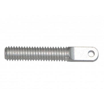 Alum. ring-screw, M4, 6 pcs.