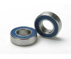 Ball bearings, blue rubber sealed (8x16x5mm) (2)