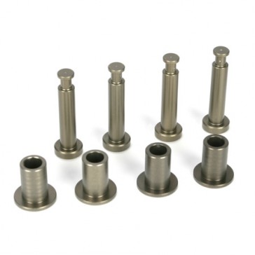 Front King Pins & Arm Bushings. Alum. 5TT